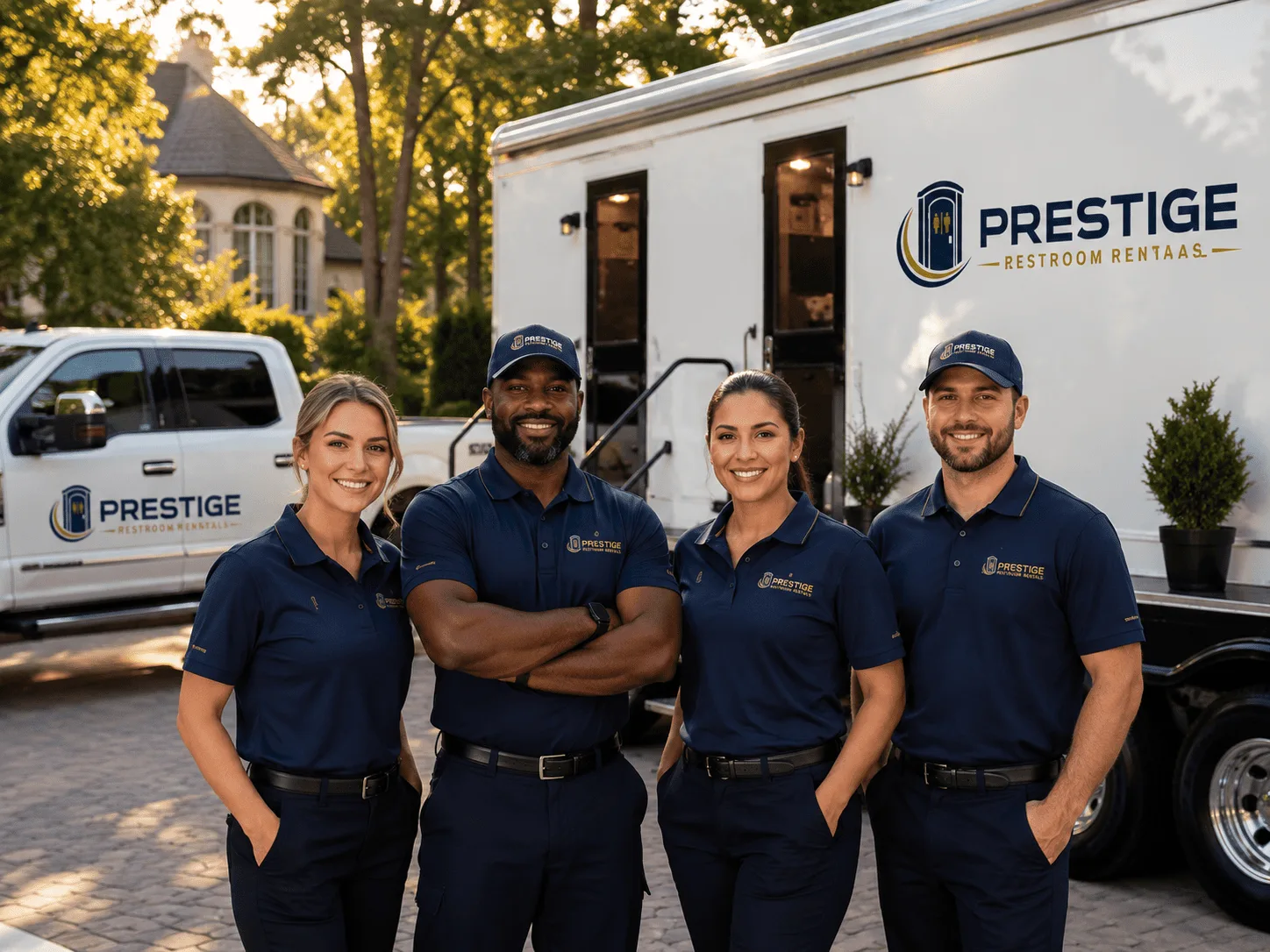 Trusted Luxury Portable Restrooms company in Dougherty, TX